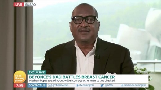 GMB: Beyonce’s dad on his breast cancer diagnosis