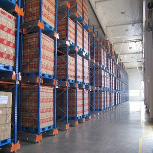 [Hot Item] Industrial Cold Storage Warehouse Fifo Radio Shuttle Pallet Shelving