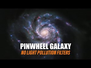 Pinwheel Galaxy Captured from the city | Astrophotography
