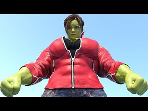 Claire Redfield Big Gacha Life She Hulk Transformation