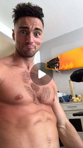 Charles Fritzen | Online Trainer on Instagram: "If you’ve ever wondered what a cramp in an ab muscle looks like - this is it. Also there might be a poké ball growing from my chest."