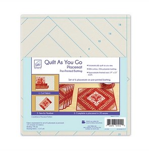 June Tailor Quilt As You Go - Casablanca Placemat