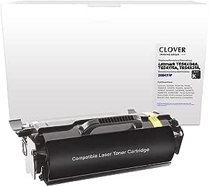 Clover Remanufactured Toner Cartridge Replacement for Lexmark T654/T656/X654/X656/X658 | Black | Extra High Yield