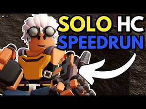 Solo HC SPEEDRUN In 39 Minutes! - EZ Strategy (TDS)