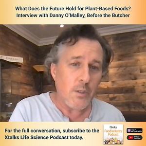 🎙️ 🌱 Tune in to the latest episode of the Xtalks Food Podcast featuring an insightful interview with Danny O’Malley, founder of Before the Butcher. From his journey with Beyond Meat to leading the charge in plant-based proteins, Danny dives deep into the evolution of plant-based foods and how his company is making a difference. 🌿 Tune in to hear about: ➡️ The shift in consumer focus from meals to ingredients ➡️ Balancing costs and sustainability ➡️ Navigating B2B partnerships and supply chain