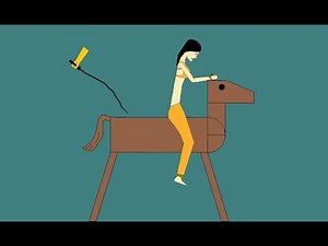 whipping on a wooden horse for Isabel _torture animation
