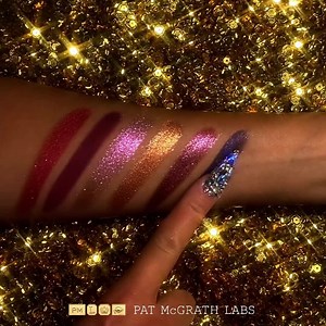 SWATCH & SLAY ⚡ Revel in 18 iconic shades and unlimited legendary looks with the smooth ultra-saturated pigments of MTHRSP MEGA: Celestial Divinity. | Pat McGrath