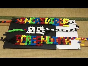 10000 dominos!!! Incredible Domino Screenlink!!!