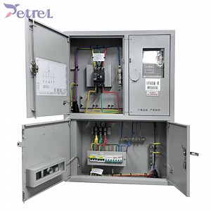 [Hot Item] Petrel Three Phase Distribution Box Metal Electrical Three Phase Power Waterproof Electrical Panel Distribution Meter Box Price