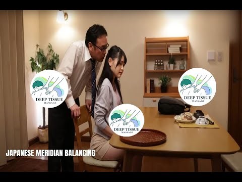 Japanese Massage | Japanese meridian balancing | Deep Relax Japanese Oil Massage ASMR