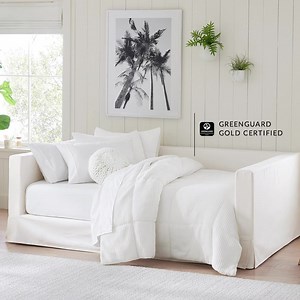 16 reactions | Casual meets modern. ✨ Meet our Jamie Daybed—a sleep space and lounger in one. Available in 15+ on-trend colors, find a look that fits your room's unique vibe. Click the link to see more and to start shopping! #lovemypbteen #potterybarnteen cur.lt/fowrkpqk1 | Pottery Barn Teen | Facebook