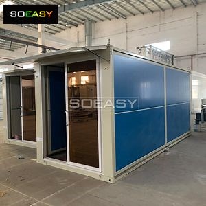 [Hot Item] Customized Steel Structure Sandwich Panel Expandable Container House Price Resort Renting Mobile Home