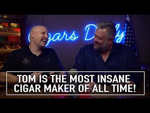 Tom Lazuka is the most INSANE cigar maker of all time!