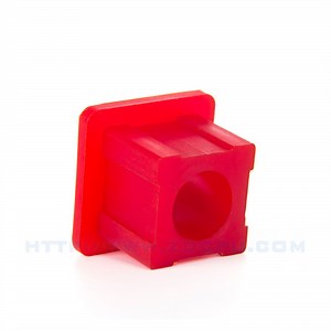 [Hot Item] Heat Resistant Square Plastic Polyurethane Hole Sleeve Bushings for Square Tube