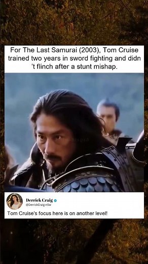 Tom Cruise’s Sword Training for The Last Samurai