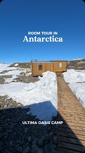 We stayed at the beautiful Ultima Oasis Camp. It has two cabins that have five bedrooms each. Each cabin has a shower, toilets, basin, coffee station, lounge and lots of plug points! The other cabin also has a wooden deck! Each evening we would get a hot water bottle in our bed and fresh milk for coffee! What else do you want to know? #antarctica @ultimaantarctic | Camps Bay Girl