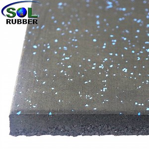 [Hot Item] Sol Rubber Heavy Duty Area Sports Gym Rubber Flooring Fitness Floor Mat