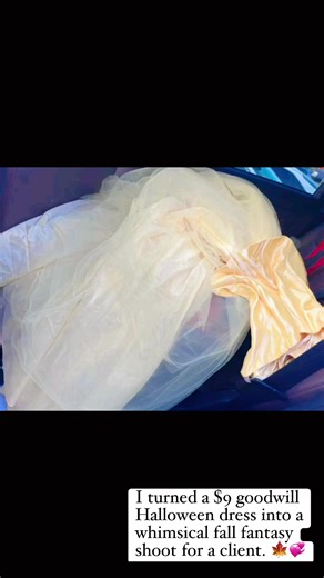 Watch as I turn a $9 goodwill dress into a fall fantasy shoot in the forest for a stunning client! ❤️🍂🍁🙌🏻. #fall #photoshoot #butterflies #nikon #forest #fantasy #thathairtho -#creatives #diyproject #diy #photographer | Julie Nicole Photography