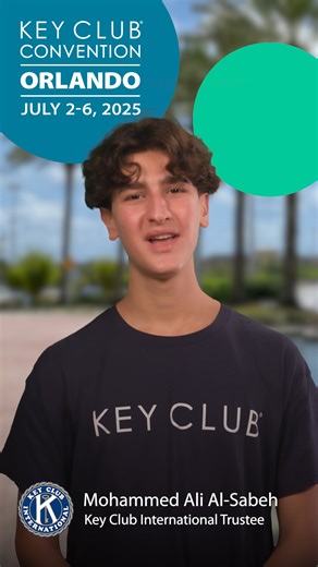 We’re celebrating 100 years of service, and we want you to be part of the celebration! Register with your district now for the 2025 Key Club International Convention in Orlando, Florida, U.S. Don’t miss out — learn more at keyclub.org/convention. See you there! #KeyClub25 #KeyClub100 | Key Club International