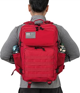 [Hot Item] Tactical Backpack for Men Molle Daypack 3 Day Bug out Bag Hiking Rucksack with Bottle Holder