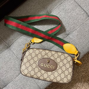 GG Supreme Monogram Web Neo Vintage Shoulder Bag