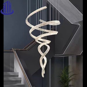 [Hot Item] Modern Fish Beauty Mermaid Villa Stair Chandelier Ballerina Crystal Chandelier (8015-D102)