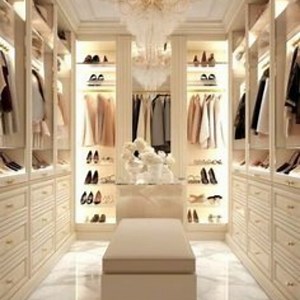 [Hot Item] Cbmmart Modern Walk in Closet Cabinet Luxury Dressing Room Walking Closet Wardrobe