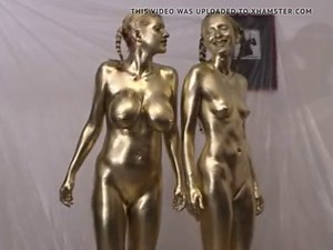 Gold Painted Girls