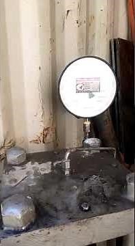 Crushing Strength Test Of Concrete Block At Site