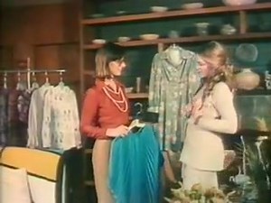 Sharon Thorpe and Constance Money in 70's movie