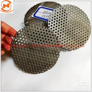[Hot Item] Stainless Steel Metal Perforated Filter Disc
