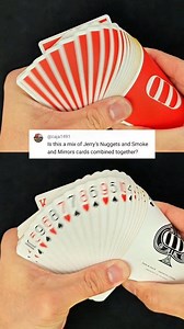 SMOKE & MIRRORS is the most iconic playing card series from DAN & DAVE, known for its high-quality design and excellent handling, making it a favorite among magicians and card enthusiasts. Since its debut in 2007, the deck has become a staple in the playing card world with its intricate artwork and exceptional performance. The SMOKE & MIRRORS 1984 (Casino Edition) is released in a limited quantity of 1,984 decks. The design is inspired by the casino decks of the 1980s, blending retro style with 