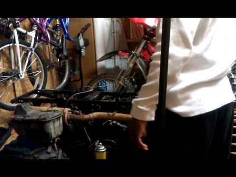 Polaris scrambler 500 start on starter fluid