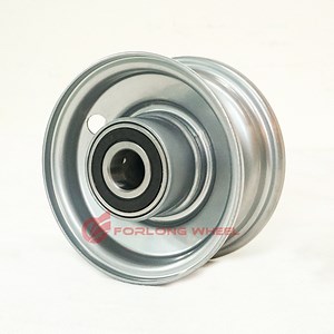 [Hot Item] Forlong Wheel 4.00-4 Wheel Steel Rim 4inch X 2.1 6205 2RS for Riding / Stand on Lawn Mower Use for Sale