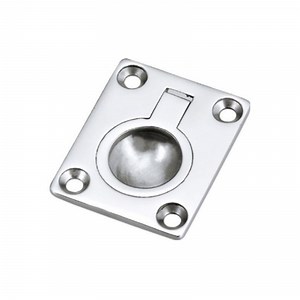 [Hot Item] Stainless Steel Recessed Boat Hatch Latch Cabinet Flush Mount Lifting Ring Pull Handle