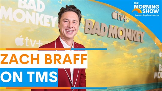 2.4K views · 28 reactions | ZACH BRAFF ON TMS 朗 The 'Scrubs' star opens up about his latest role  #TMS7 – Straight after Sunrise, weekdays on Channel 7 and 7Plus | The Morning Show | Facebook