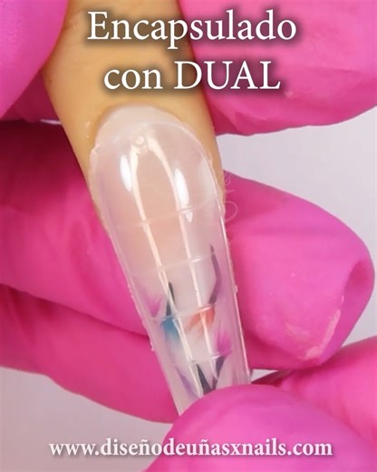 121K views · 1.5K reactions | 勺 Baby Boomer Encapsulado con DUAL 勺 | Xnails | Facebook