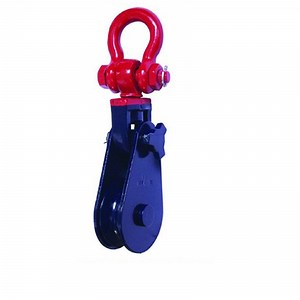 [Hot Item] 30t Heavy Champion Grab Pulley Single Wheel Hook Snatch Block