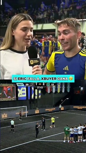 xBuyer gana cuando Eric falla el penalty 😂 #kingsleague #futbol