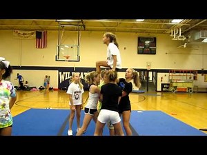 WWMS Cheer Arabesque Stunt