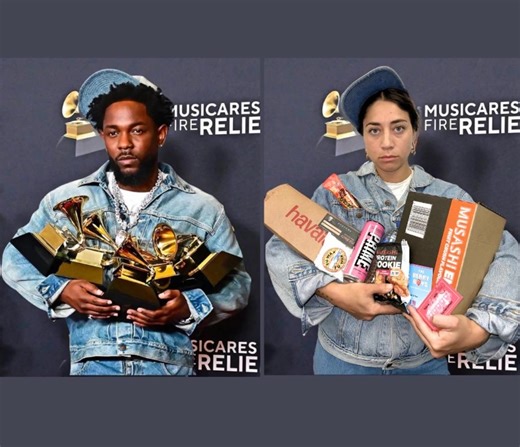 ✨WIN WIN WIN ✨ We don’t have Grammys 🏆but we do have Giveaways 🙌🏽 COMMENT BELOW WHO DONE IT BETTER BELOW “Kendrick “ or “Emma” to win EVERYTHING in Emmas arms 👏🏽 Also.. Thank you Beyoncé 👀😂 | SunFM1065