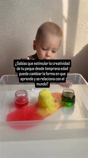 ✨ Despierta la creatividad de tu peque desde casa ✨ 👀 Atención: La creatividad es clave para que tu bebé aprenda, imagine y resuelva problemas desde pequeño. 💡 Interés: Con actividades como pintar, construir, inventar historias o jugar con música, tu peque: 1️⃣ Fomenta su curiosidad y pensamiento independiente 2️⃣ Mejora su capacidad de resolver problemas 3️⃣ Refuerza la expresión emocional y la comunicación ❤️ Deseo: Imagina a tu niño feliz explorando, creando y aprendiendo mientras desarroll