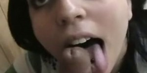 Up close and personal with my cute gf