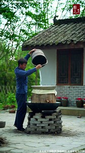 Creative man making homemade millet wine | A sip of home for the wanderer | Village Lifestyle Vlog