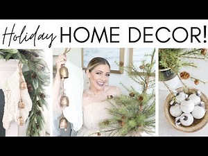 CHRISTMAS DECORATING IDEAS || HOLIDAY DECOR HAUL