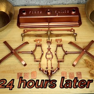 in this video i show you how i restored this old balance from france | Tysy TUBE