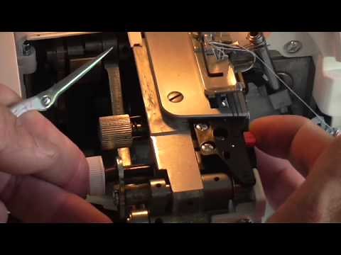 Rolled Hem, Janome 8002DX