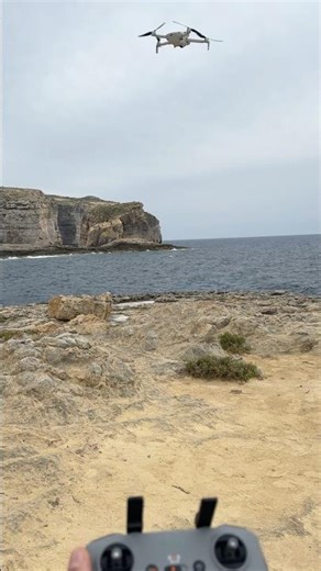 Flying Over Gozo, Malta | Testing Drone Return To Home Feature 🚁 | Accuracy Check