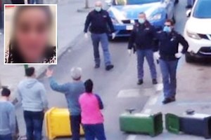 Coronavirus mobs protest outside home of infected Italian woman ‘who fled lockdown and then tested positive’