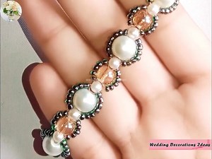 How to Make Beautiful Bridal Bracelet | Wedding Decoration Ideas